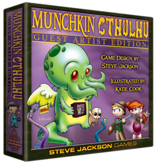 Munchkin Cthulhu Guest Artist Edition - Katie Cook - reduced