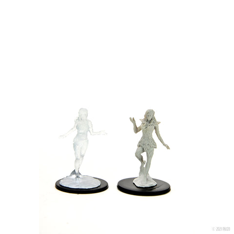 WZK90265: Nymph & Dryad: Pathfinder Battles Deepcuts Unpainted Miniatures (W14)