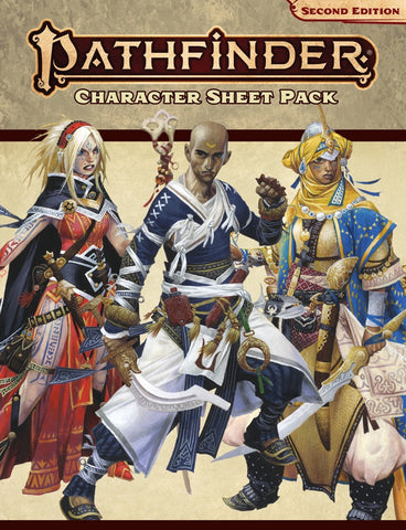 Pathfinder RPG Second Edition: Character Sheet Pack