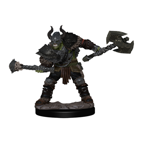 WZK77503: Half-Orc Barbarian Male: Pathfinder Battles Premium Painted Figure (W1)