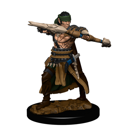 WZK77505: Half-Elf Ranger Male: Pathfinder Battles Premium Painted Figure (W1)