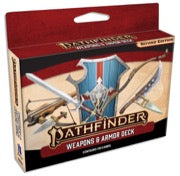Pathfinder RPG Second Edition: Weapons & Armor Deck - reduced