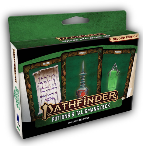 Pathfinder Potions and Talismans Deck