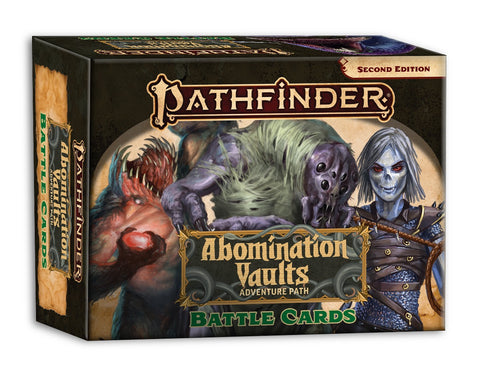 Pathfinder RPG: Abomination Vaults Battle Cards - reduced