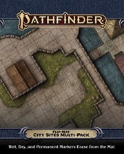 Pathfinder Flip-Mat: City Sites Multi-Pack