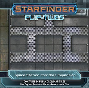 Starfinder Flip-Tiles Space Station Corridors Expansion