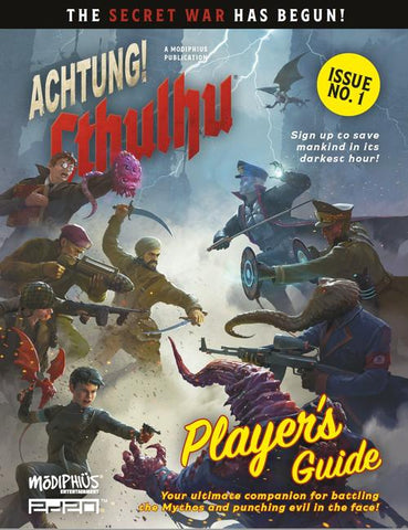 Achtung! Cthulhu 2d20: Player's Guide + complimentary PDF
