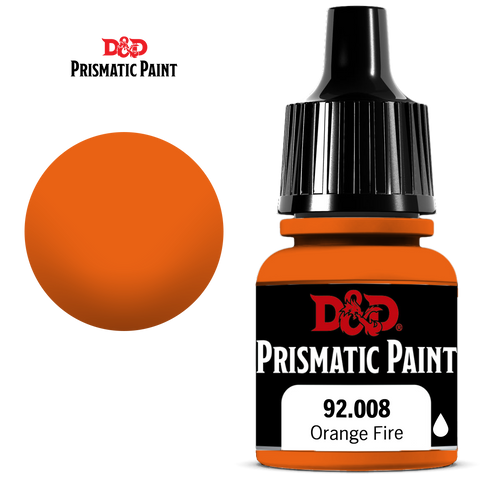 WZK67138: Orange Fire 92.008: D&D Prismatic Paint (W1)