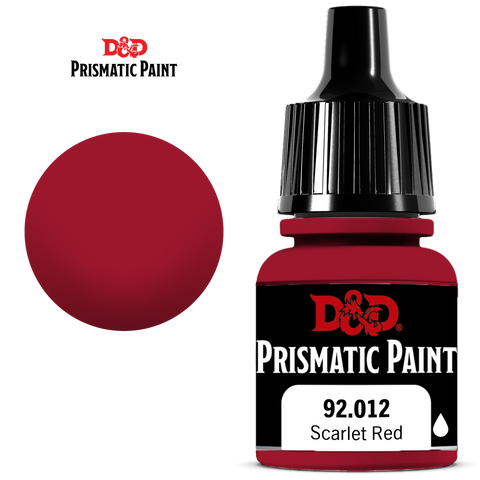 WZK67143: Scarlet Red 92.012: D&D Prismatic Paint (W1)