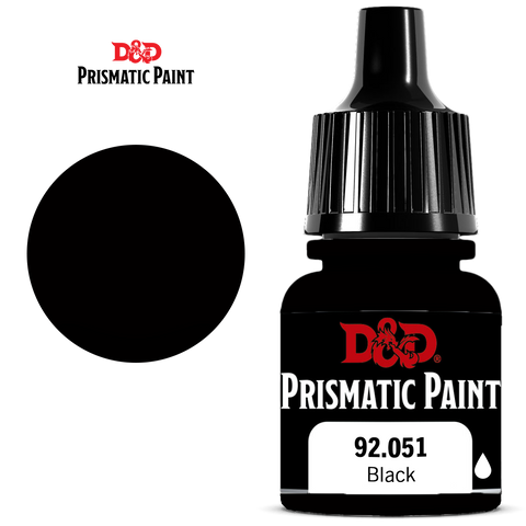 WZK67102: Black 92.051: D&D Prismatic Paint (W1)