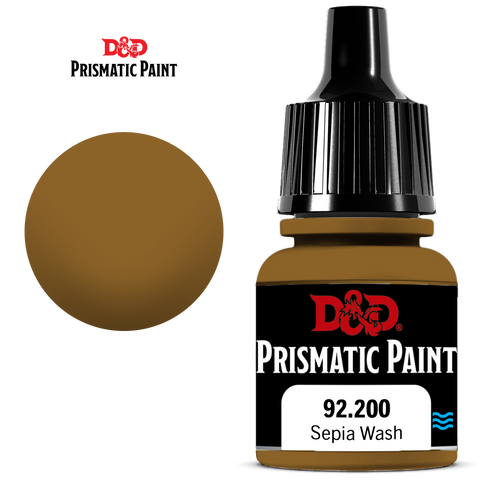WZK67145: Sepia Wash 92.200: D&D Prismatic Paint (W1)