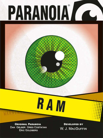 Paranoia: The RAM Deck