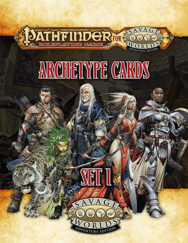 Pathfinder for Savage Worlds: Archetype Cards Set 1