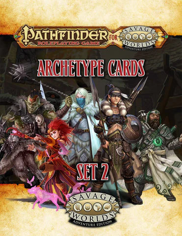 Pathfinder for Savage Worlds: Archetype Cards Set 2