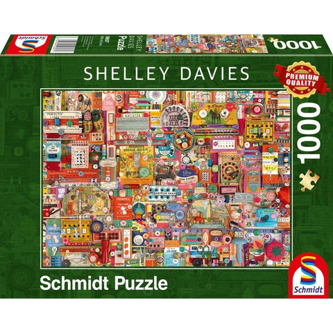 Jigsaw: Shelley Davies – Vintage Sewing Supplies, 1000 pcs