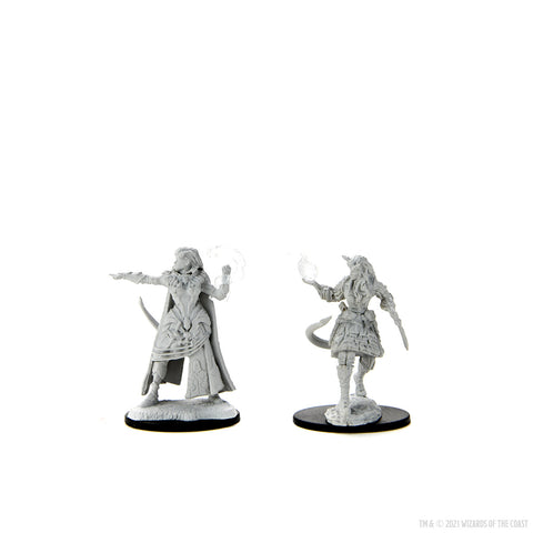 WZK90304: Tiefling Sorcerer Female: D&D Nolzur's Marvelous Unpainted Miniatures (W15)