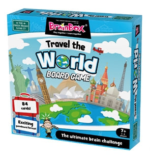 BrainBox Travel The World Board Game
