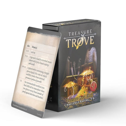 Fifth Edition: Treasure Trove Challenge Rating 5 to 8 Deck