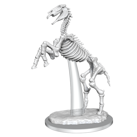 WZK90448: Skeletal Horse: Pathfinder Deep Cuts Unpainted Miniatures (W16)