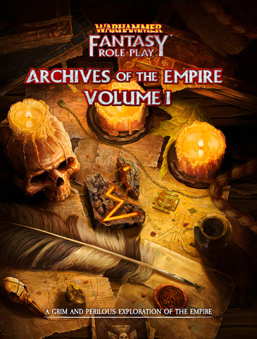 Warhammer Fantasy Roleplay: Archives of the Empire Vol I + complimentary PDF