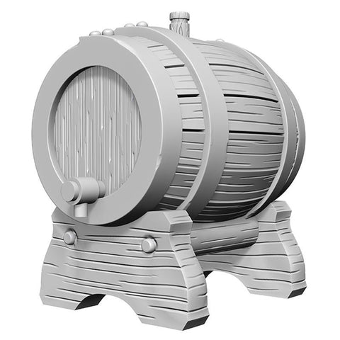 WZK72595 Keg Barrels (3 minis) - WizKids Unpainted Miniatures