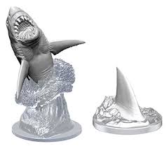 WZK73729: Shark: WizKids Deep Cuts Unpainted Miniatures (W9)