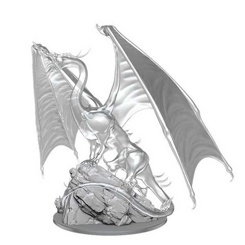 WZK90491: Young Emerald Dragon: D&D Nolzur's Marvelous Unpainted Miniatures (W17)