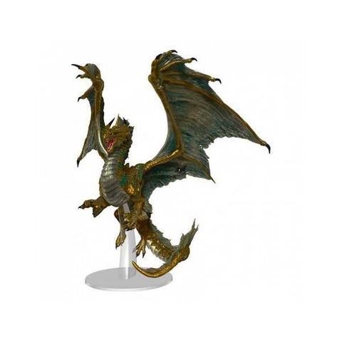 D&D Icons of the Realms Miniatures: Adult Bronze Dragon - reduced