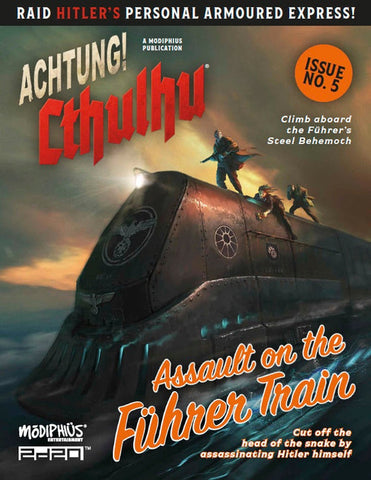 Achtung! Cthulhu 2d20: Assault on the Fuhrer Train + complimentary PDF