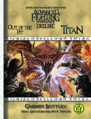 Advanced Fighting Fantasy Deluxe + complimentary PDF - Leisure Games