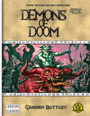 Advanced Fighting Fantasy: Demons of Doom + complimentary PDF