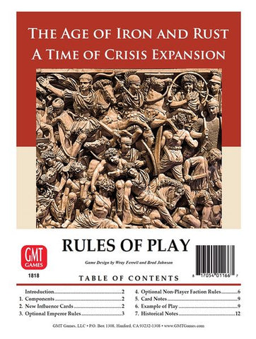 Time of Crisis: The Age of Iron & Rust Expansion