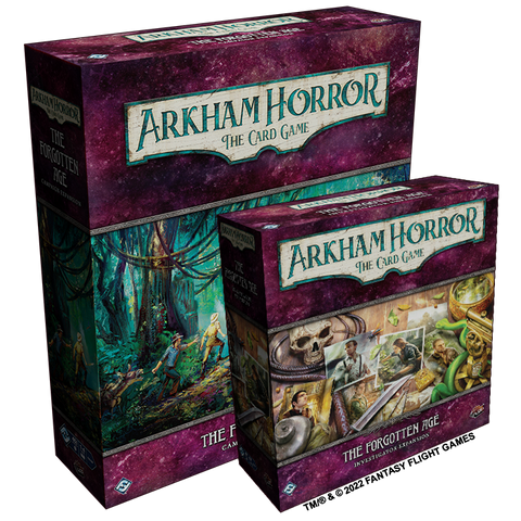 Arkham Horror the Card Game: The Forgotten Age Investigator and Campaign Expansion Bundle