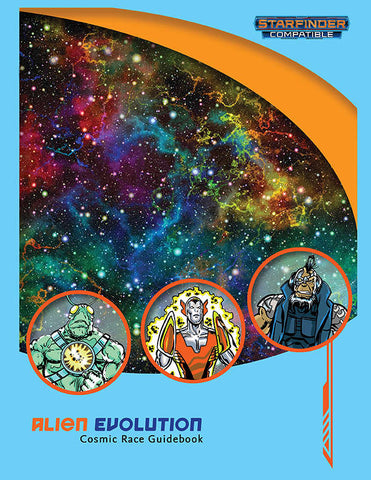 Alien Evolution: Cosmic Race Guidebook (Starfinder compatible) - Leisure Games