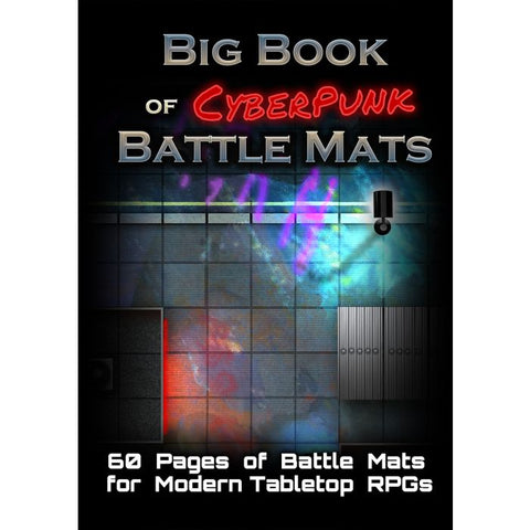 Big Book of Cyberpunk Battle Mats