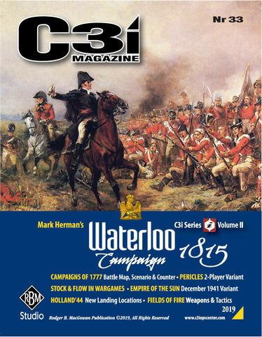 C3i #33 - The Waterloo Campaign 1815