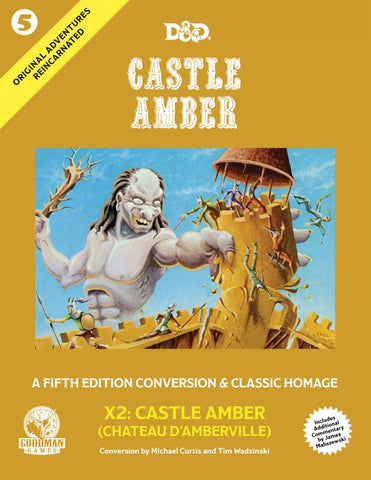 Original Adventures Reincarnated #5: Castle Amber (5E Adventure, Hardback)