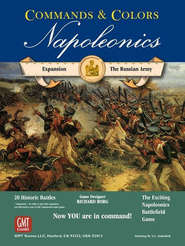Commands & Colors: Napoleonics Expansion #2 – The Russian Army (3rd printing)