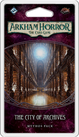 Arkham Horror: The Card Game: City of Archives Mythos Pack - Leisure Games