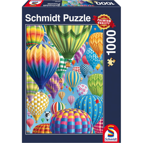 Jigsaw: Colourful Balloons in the Sky (1000pc)
