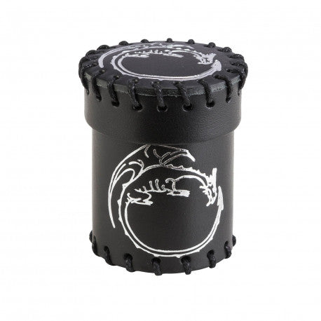 Dragon Black Leather Dice Cup