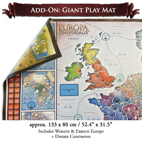 Europa Universalis: The Price of Power - Giant Play Mat Add-on