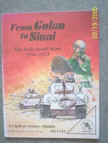 From Golan to Sinai. The Arab-Israeli Wars 1956-1973