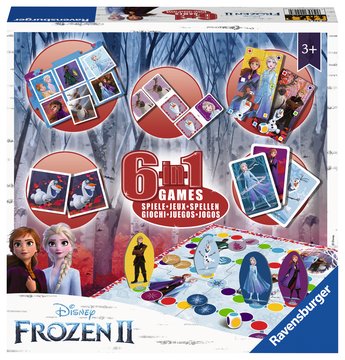 Frozen 2, 6-in-1 Games