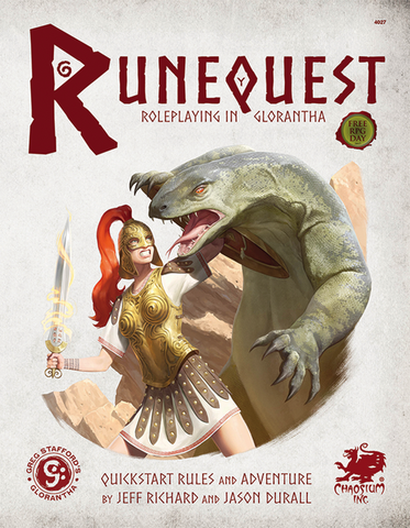 RuneQuest: Roleplaying in Glorantha Quickstart + complimentary PDF