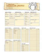 HarnPlayer Character Sheets