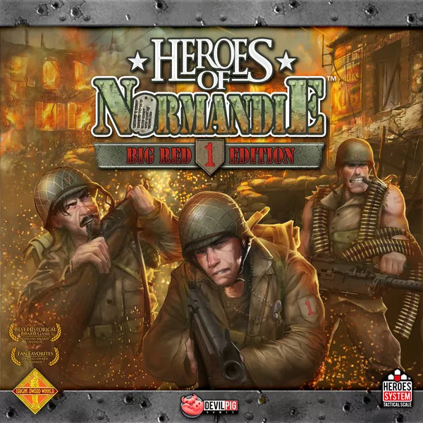 Heroes of Normandie Big Red One (T.O.S.) -  Devil Pig Games