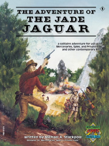 Mercenaries, Spies & Private Eyes: Adventure of the Jade Jaguar Solitaire Adventure