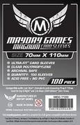 Magnum Silver Card Sleeves 70 MM X 110 MM (Mayday MDG7103)