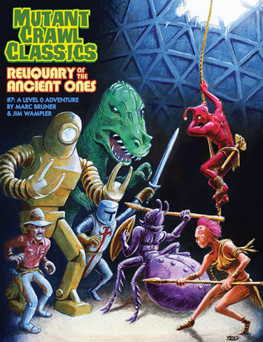 Mutant Crawl Classics #7: Reliquary of the Ancient Ones
